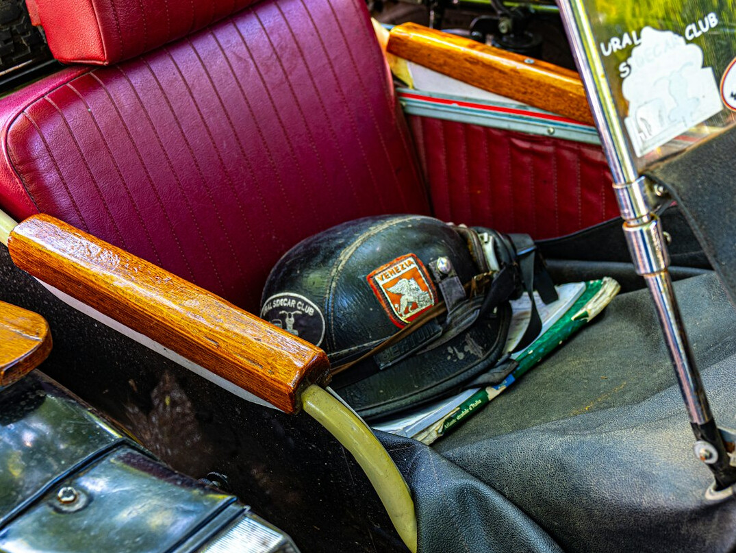 vintage airplane interior